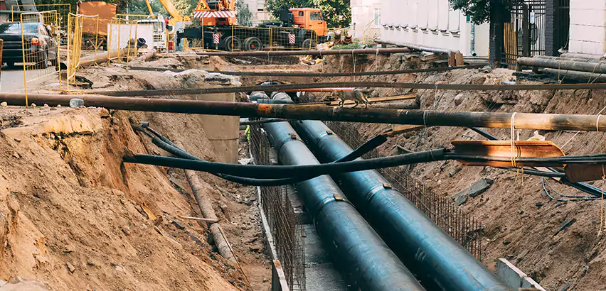 Underground Sprinkler Pipe Repair in Levittown, NY